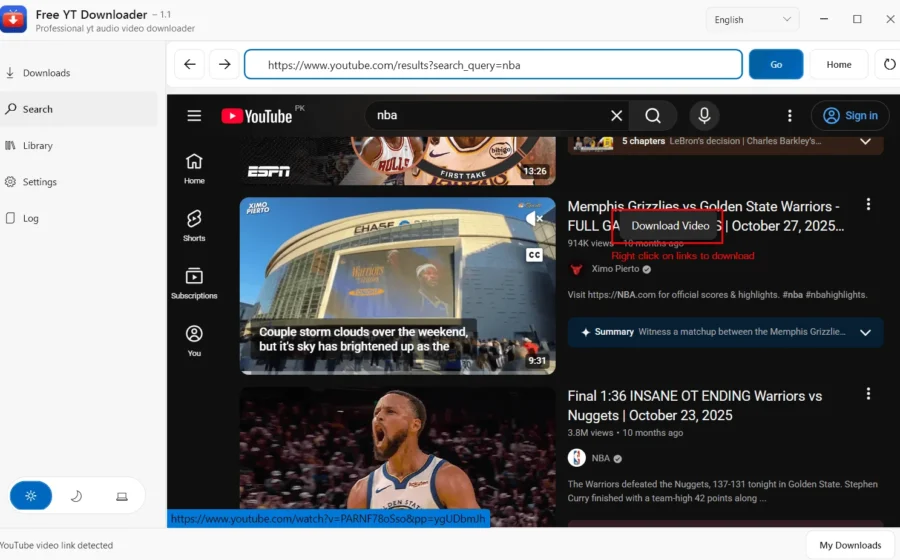 Free YT Downloader